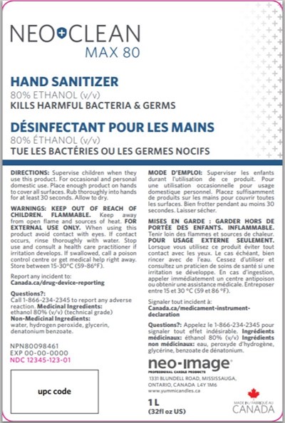 1l Label (Neo Clean 1l)
